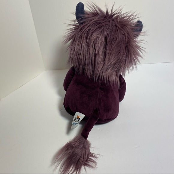Jellycat Gibbles the monster purple plush toy stuffed animals collectible 17” - Picture 5 of 9